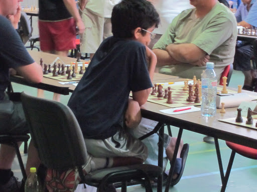 Deep Chess Thinking, but couldn't breakout. Akshat in round 6.