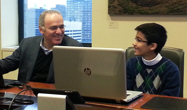 Meeting the Legend Once Again!A session with Garry Kasparov